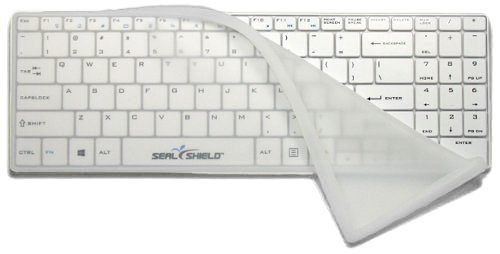 Clean Wipe Medical Grade Chiclet Keyboard - Bluetooth, Waterproof, Antimicrobial - SSKSV099 and SSKSV099BT
